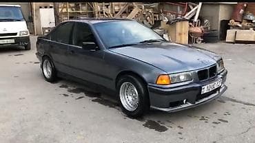 BMW 3-Series (E36) sedan - Kuzov: 4 qapılı sedan, tünd boz rəng -
