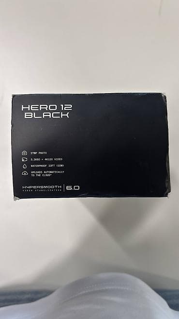 studio mikrofon: GoPro HERO 12 Black aksion kamerası - 5.3K video çəkilişi — 6