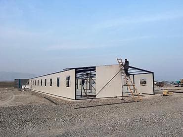 Metal konstruksiyalı yığma/prefabrik tikili – montaj xidməti və