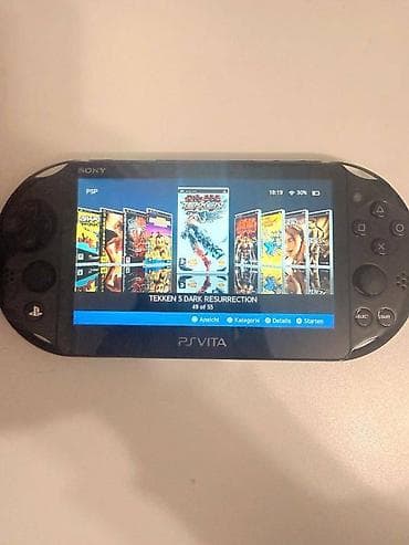 video karta: Playstation vita ideal veziyyetdedir. Hec bir problemi yoxdu. Ciziqi — 1