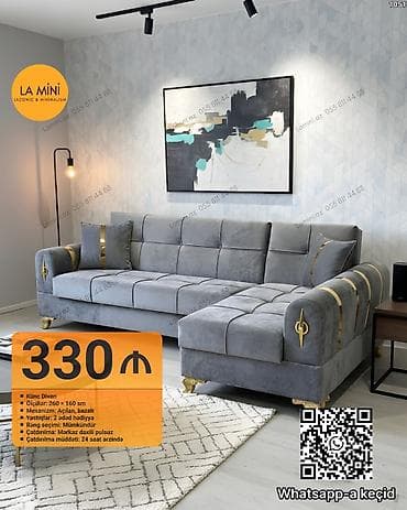 Künc divan, Açılan, Bazalı, Parça, Şəhərdaxili pulsuz çatdırılma