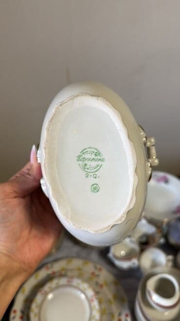 uakeen производитель: Обеденный набор, цвет - Белый, Фарфор — 5