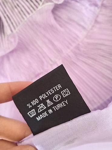alon tekstil: Yeka Home Collection yataq dəsti – bənövşəyi rəngdə, dekorativ güllü — 2