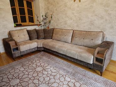 Mətbəx mebeli: Künc divan, Parça — 2