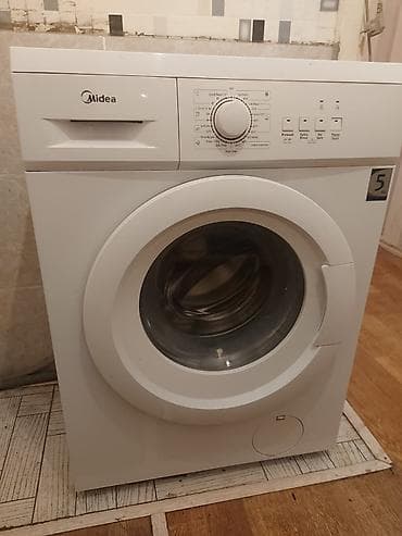 Ütülər və buxarlayıcılar: Paltaryuyan maşın Midea, 5 kq, İşlənmiş — 1