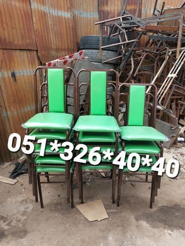 Masa və oturacaq dəstləri: Qonaq otağı üçün, Yeni, Açılan, Dördbucaq masa, 6 stul — 20