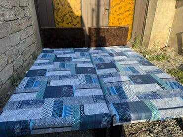 Самовары: Təzə çarpayılar. 1. nəfərlik çarpayılar 60 manat. 2 nəfərlik taxt 110 — 6