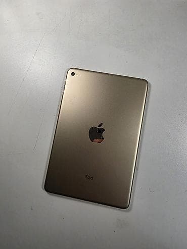 tablet sat: Apple iPad – qızılı rəng Xüsusiyyətlər: - 7.9" Retina ekran (ağ ön — 1
