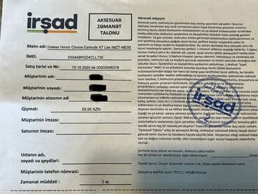 samsung galaxy a7 ekran: Simsiz (Bluetooth) Qulaqcıqlar, Honor, rəng - Ağ — 3