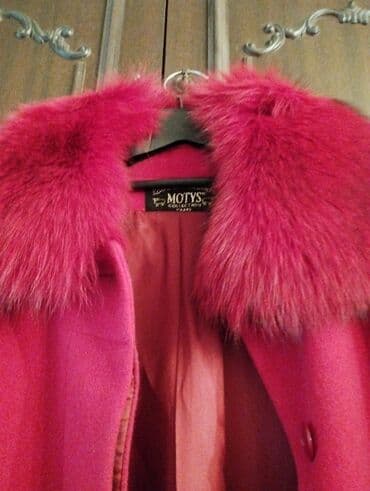qadınlar üçün təbii dublyonkalar: Palto, M, rəng - Qırmızı — 2