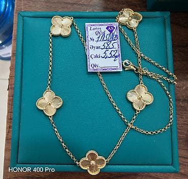 Boyunbağı, Sarı qızıl, 585 Əyar, 552 g