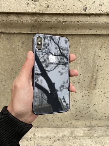IPhone X, 64 GB, Space Gray, Zəmanət, Simsiz şarj, Sənədlərlə