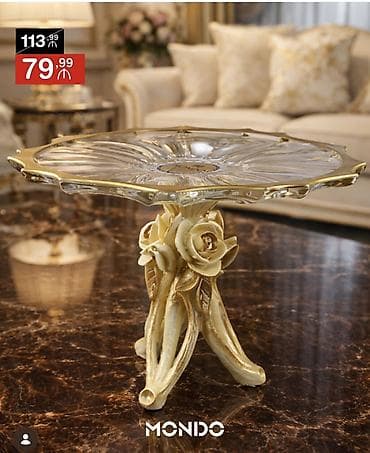 aksa: MONDO şirniyyat/fruit tavası – zərif dekorativ stend Yenidir!qutu — 1