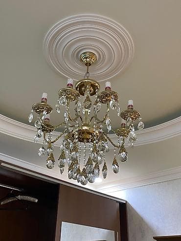 Çılçıraq, 6 lampa, Metal