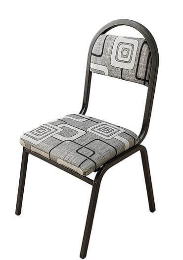 tək stollar: Mətbəx üçün, Qatlanmayan, rəng - Boz Stul — 2