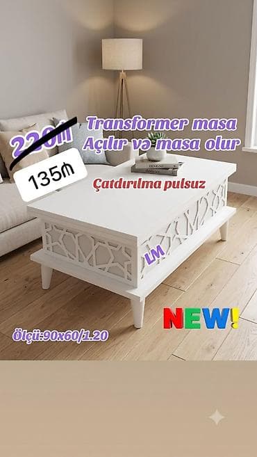 bag stullari: Jurnal masası, Yeni, Transformer — 4