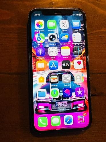 apple planset: IPhone 12 mini, 128 GB, Qara, Face ID — 2