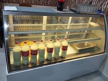 Vitrin tipli soyuducu vitrini : - Ön və yuxarıdan geniş görünüşlü — 1