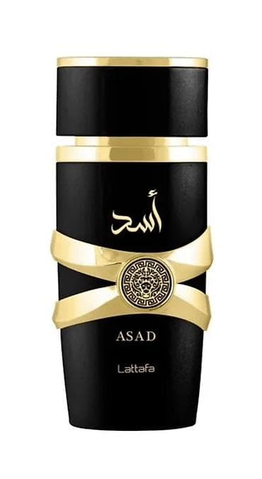 qara halilə qiyməti: Lattafa Asad ətiri Zərif və diqqətçəkən dizayna malik Lattafa Asad — 1
