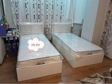 Çarpayılar: Yeni, Təknəfərlik çarpayı, Bazasız, Matras ilə, Siyirməsiz, Azərbaycan — 3