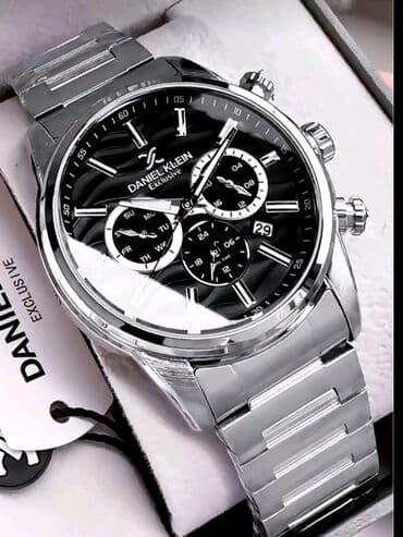 saat gumuş: Yeni, Qol saatı, rəng - Qara — 4