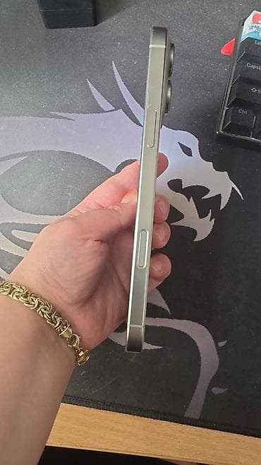 apple i̇pad: IPhone 16 Pro Max, Natural Titanium, Sənədlərlə — 3