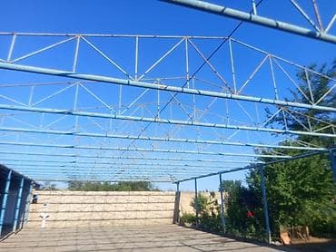 Metal fermalar: Naves üçün metal karkas konstruksiyası - Ölçü: Hər bir ferma 11 metr — 3