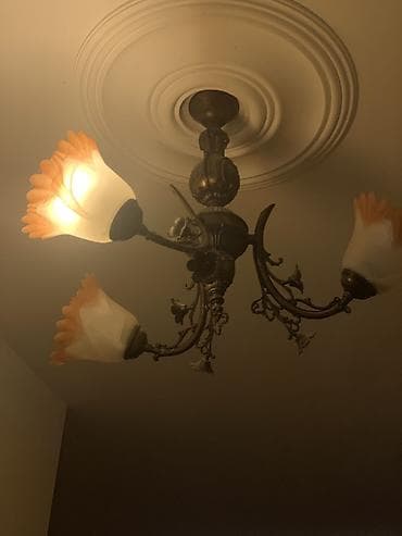 ucuz lüsturlar: Çılçıraq, 3 lampa — 2