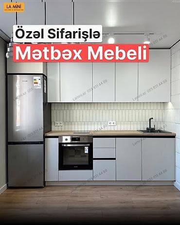 Özəl sifarişlə mətbəx mebeli – minimal və funksional dizayn - lalafo.az -da Özəl sifarişlə mətbəx mebeli – minimal və funksional dizayn -