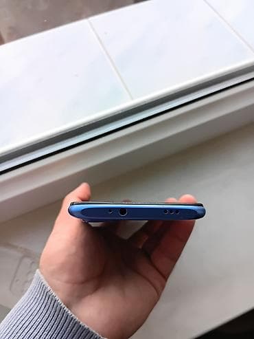 macbook ikinci el: Redmi 9T, 128 GB, rəng - Göy, Barmaq izi — 7