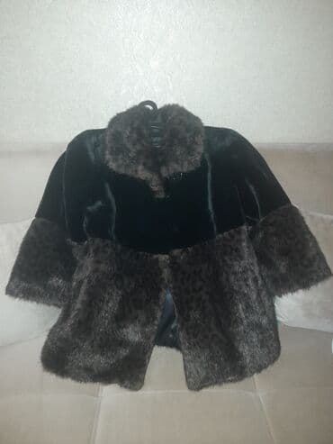 женские шубы из бобра: KÜRK -40-42 ölçü -Qısa və qolları 3/4 ölçülü -Qara və Leopardın — 6