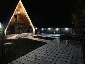 iki mertebe: 95 kv. m, 2 otaqlı, Kombi — 12