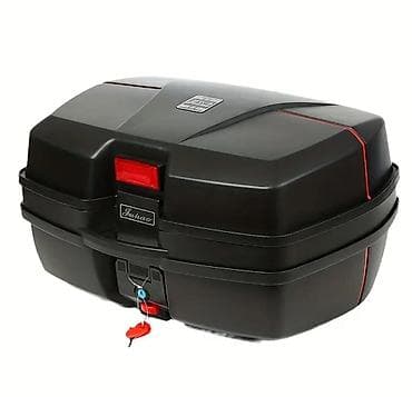 kardan vaz: Moped/Motosiklet üçün arxa baqaj qutusu (top case) - Brend: Juhaca — 2