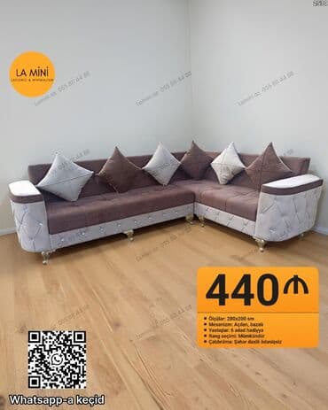 pakrival turkce: Künc divan, Açılan, Bazalı, Parça, Şəhərdaxili pulsuz çatdırılma — 1