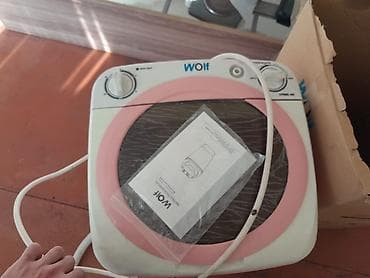 Paltaryuyan maşın Wolf, 9 kq, İşlənmiş, Yarımavtomat, Qurutmasız