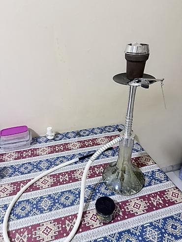 qelyan icare: Nərgilə komplekti Tərkib: - Şüşə kolba və metal şaft - Kərāmik — 1