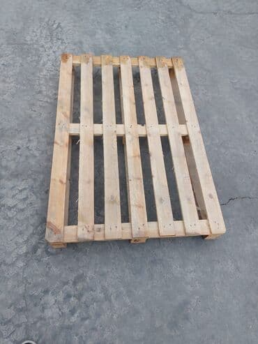 Taxta paletlər - Material: iynəyarpaqlı ağac (kəsik, hamarlanmış