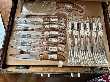 balaca yolka: Millerhaus (Mh) peşəkar bıçaq dəsti – “Crocodile Profi Series” — 2