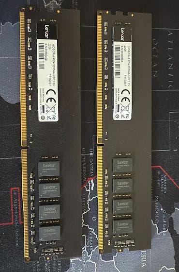 Noutbuk və netbuklar: Məhsul: DDR4 RAM modulları – Lexar marka 2x16gb - Tutum: 16 GB - — 1