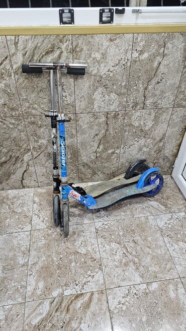 mopedlər tufan: Uşaq skuter dəsti - 2 ədəd şose tipli uşaq skuteri - Mexaniki — 1
