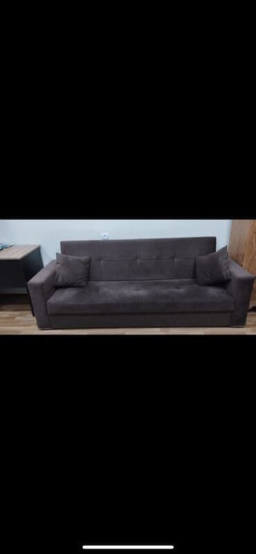 топчан из металла размеры: Di̇van-kravat, İşlənmiş, Açılan, Bazalı, Vеlur parça, Ödənişli çatdırılma — 1