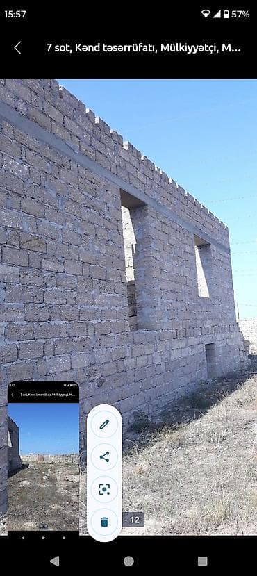 binədə torpaq: 10 sot, Kənd təsərrüfatı, Barter mümkündür, Müqavilə — 10