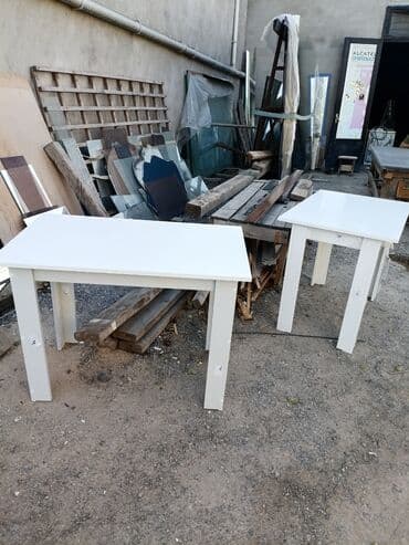 jaluzler metbex üçün: Mətbəx masası, Yeni, Açılmayan, Laminat, Kvadrat masa — 17