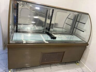 şirniyyat sobası satılır: Soyuducu vitrin – mağaza, kafe, şirniyyat və deli bölmələri üçün — 1