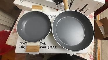 karaca баку: Сковородка, цвет - Белый, Антипригарный, Karaca, Турция — 1