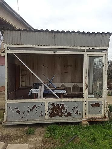 Butkalar, köşklar: Metalkonstruksiya köşkü / konteyner tipli pavilon - Material — 1