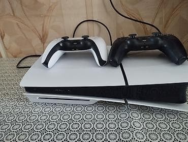 ps4 slim disk: PS5 diskli versiya oyun sistemi dəsti Komplekt: - Sony PlayStation 5 — 2