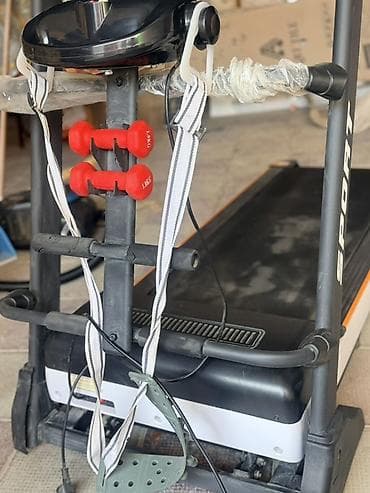 Giryalar: Elektrikli qaçış trenajoru – “SPORT” modeli Xüsusiyyətlər: - Rəqəmsal — 3