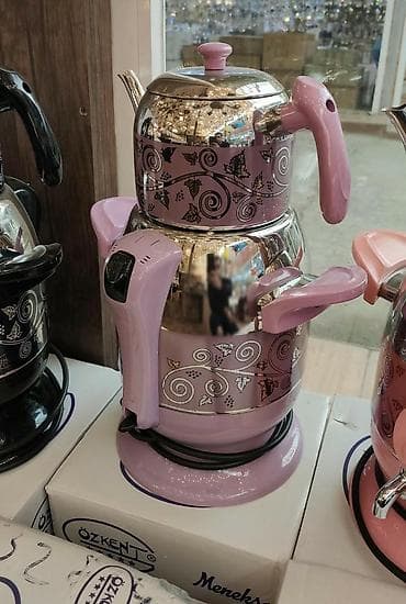 samvar: Samovar elektrik samovar Özkent Turk istehsali 3 litr tutumlu su 1,7 — 3