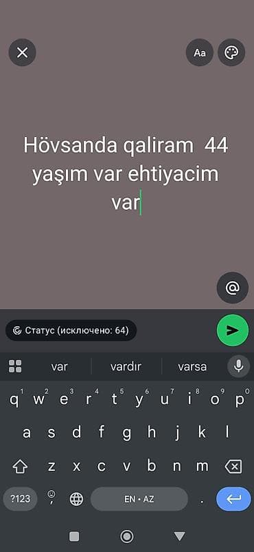 Təsvir: - Hovsan və yaxın ərazilərdə işləmək üçün mövcudam - 44 yaşim lalafo.az -da Təsvir: - Hovsan və yaxın ərazilərdə işləmək üçün mövcudam - 44 yaşim